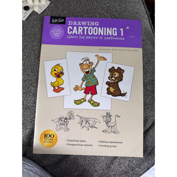 DRAWING CARTOONING 1 by Walter Foster - Picture 2 of 2